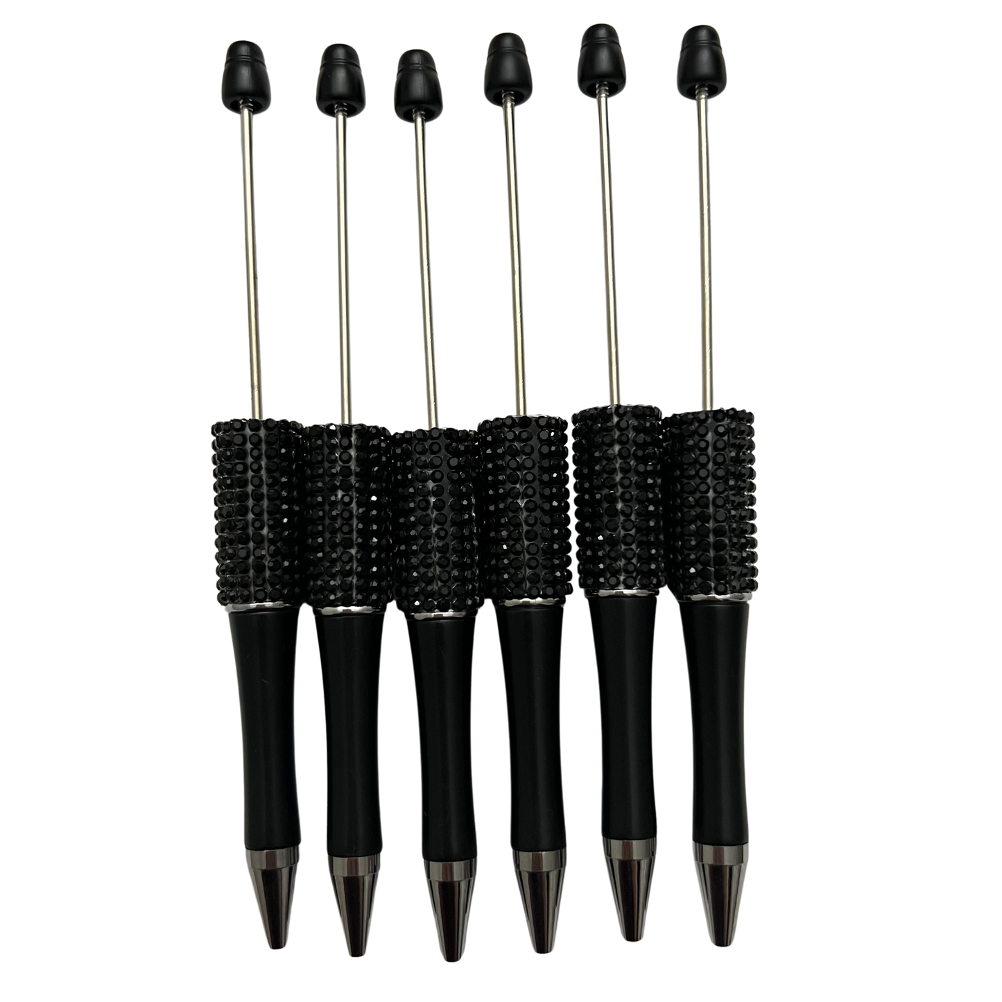 Black Rhinestone: Beadable Pen